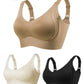 🎁Köp 1 få 1 gratis💕 Ribbad Bygelfri Push-Up BH