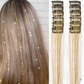 🏆Flash 49 %⚡ 50 000+ SÅLDA! Nästan slut -✨Clip-in Tinsel Hair Extensions（Ett set med 12 stycken）