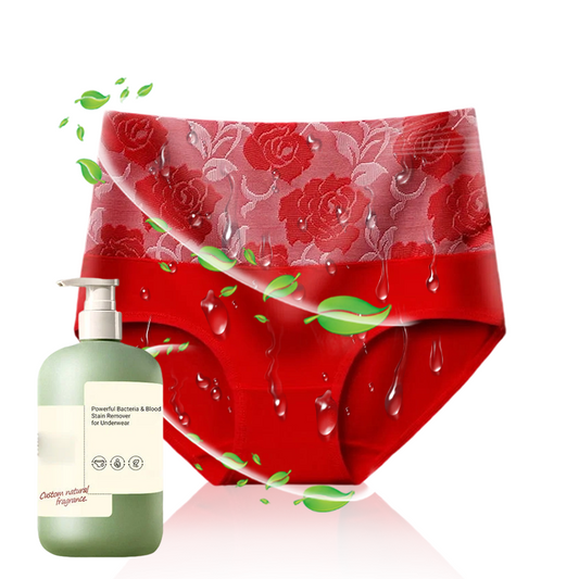 🔥（KÖP 1 FÅ 7）Läckagesäker trosa med hög midja och magkontroll+ Kraftfull bakterie för underkläder