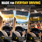🚗 Universellt Bilsolskydd med Dubbla Linser – För Dagsljus & Nattkörning ☀️🌙