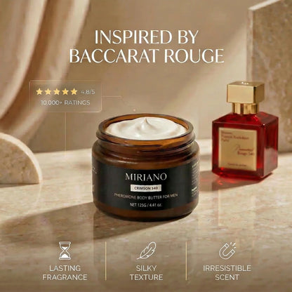 ✨ Miriano Lyxig Body Balm för Män – Förförisk Doft & Mjuk Hud
