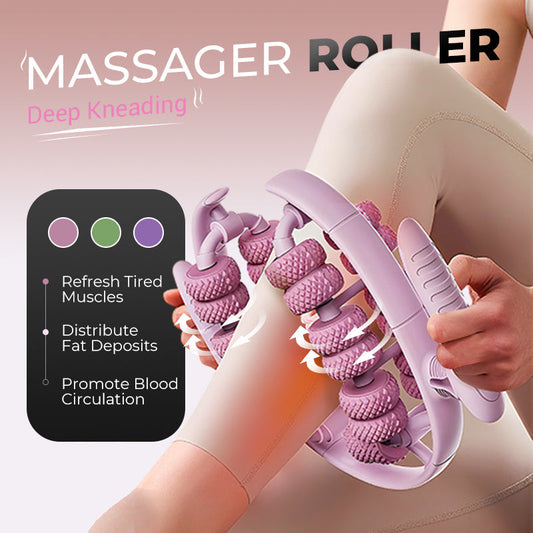 🔥 Benmassagerull - Ultimat muskelavslappning | Köp 3, få 1 gratis💆‍♀️✨
