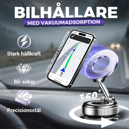 📱 KÖP 1 FÅ 1 GRATIS! 🚗 Telefonhållare med Vakuumadsorption för Bil – Stabil, 360° Justerbar & Perfekt För Alla Telefoner 🔄