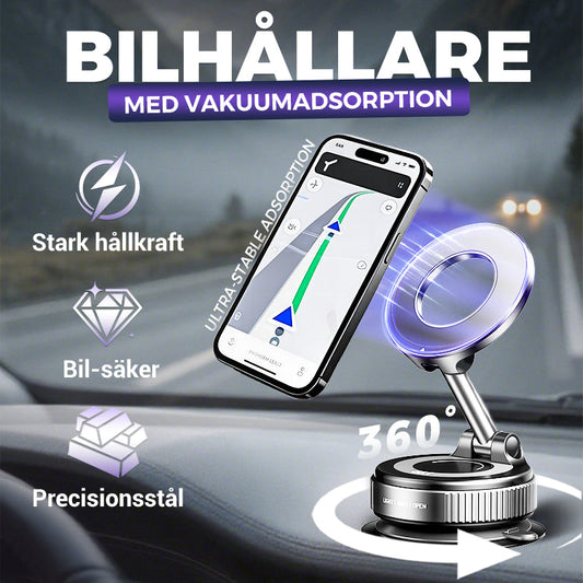 📱 KÖP 1 FÅ 1 GRATIS! 🚗 Telefonhållare med Vakuumadsorption för Bil – Stabil, 360° Justerbar & Perfekt För Alla Telefoner 🔄