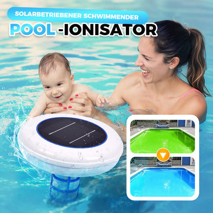 🔥🎁Nyhet 50 % RABATT🔥🔥Bästsäljare🔥Solenergidriven pooljonisator för kristallklart vatten💥Tidsbegränsat erbjudande⏳