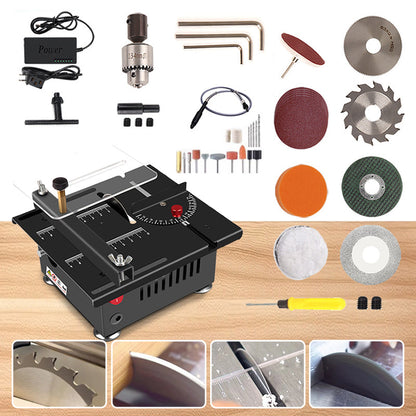 ⌛ Pågående halvmånads verktygsförsäljning! 🔥 500 billigare än originalpriset!!!💥 Multifunktionell mini precisionsbordssåg ⚙️ Dyrt men fungerar bra!