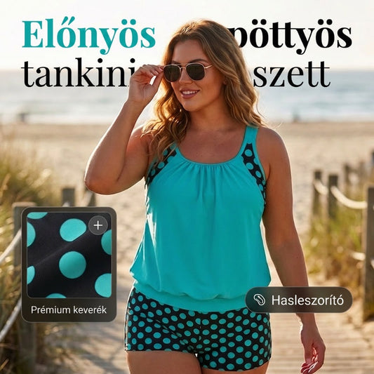👙 Prickig tvådelad bikini för soliga dagar