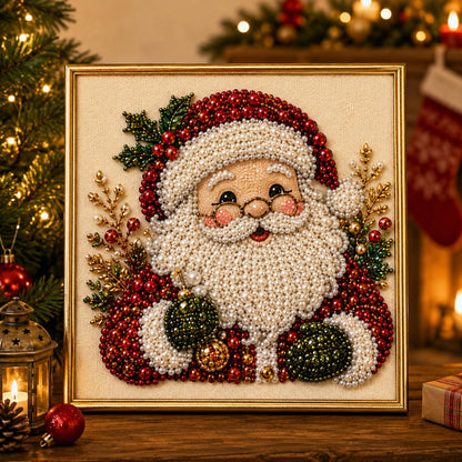 🏆🇸🇪 Populär bland svenska kunder🎄 DIY Diamantmålningskit med Julmotiv – Skapa Glittrande Juldekorationer