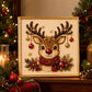 🏆🇸🇪 Populär bland svenska kunder🎄 DIY Diamantmålningskit med Julmotiv – Skapa Glittrande Juldekorationer