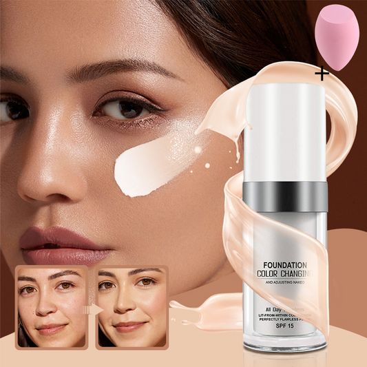 Bästa Färgförändrande Foundation För Mogen Hud (Få en gratis sminksvamp)