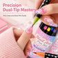 💅 24 Färger Nagelpennor – 12 Dubbelsidiga Pennor för Kreativ Nageldesign ✨