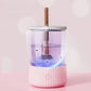 💖 50% RABATT! ✨ AUTOMATISK SMINKBORSTETVÄTT - Djuprengöring på 3 Minuter, Bärbar & Tyst Drift, USB-laddning för Resor och Hemmabruk 🌸🚿