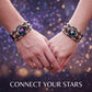🎉 2026 REA – 50 % RABATT! ✨ Lysande Läderarmband med Stjärntecken – Personligt Smycke med En Elegant Detalj 🌟💫