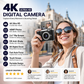 💐📸 50 % RABATT NU! ✨ 4K Digitalkamera med Pekskärm – Fånga Resor, Familjeögonblick & Vardagliga Minnen 📱💖