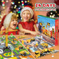 🎁🏗️ 50 % RABATT NU! 🚛 Byggfordon Adventskalender – 24 Överraskningar med Diecast-Modeller & Rolig Ingenjörslek 🎄✨