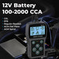 BT100 12V Bilbatteritestare med Belastningstest
