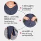V-ringad T-shirt & Midi-kjol Set för Kvinnor