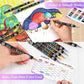 🎨 50 % RABATT NU! ✨ Akrylpenna med Dubbel Spets – För Detaljer, Dekoration & Kreativa DIY-Projekt 🖌️