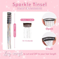 🏆Flash 49 %⚡ 50 000+ SÅLDA! Nästan slut -✨Clip-in Tinsel Hair Extensions（Ett set med 12 stycken）