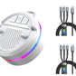 ⏳Tidsbegränsad 55 % rabatt!! ❤️Bärbar Bluetooth-högtalare med RGB-belysning och telefonstativ