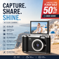 💐📸 50 % RABATT NU! ✨ 4K Digitalkamera med Pekskärm – Fånga Resor, Familjeögonblick & Vardagliga Minnen 📱💖