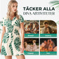 🌸🔥 Upp till 50% RABATT! Dam Jumpsuit med Botaniskt Tryck