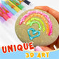 🏆🇸🇪 Populär bland svenska kunder🔥 Köp 1 Få 1 Gratis! 🎨 DIY Bubble Popcorn Painting Brush – Skapa Roliga 3D-konstverk Hemma ✨