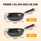 🔥 50 % RABATT! 🍳 Obelagd Järnpanna – Naturlig Non-Stick utan Kemisk Beläggning