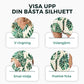 🌸🔥 Upp till 50% RABATT! Dam Jumpsuit med Botaniskt Tryck