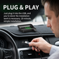 🏆🇸🇪 Populär bland svenska kunder🔥 50 % RABATT NU! 🚗 Head-Up Display HUD för Bil – GPS Hastighetsmätare med Digital Visning ✨