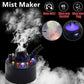 🌈💨 50 % RABATT NU! ✨ 12-LED Ultraljudsdimsgörare – Skapa Magisk Dimma & Färgglatt Ljus för Mysig Atmosfär 💧🏡
