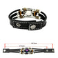 🎉 2026 REA – 50 % RABATT! ✨ Lysande Läderarmband med Stjärntecken – Personligt Smycke med En Elegant Detalj 🌟💫