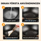 🔥 50 % RABATT! 🍳 Obelagd Järnpanna – Naturlig Non-Stick utan Kemisk Beläggning