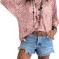 ⏰Last day sale 49% OFF🔥Womens Bohemian-Inspired Beige Crochet Top with V-Neck