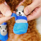 2 Pairs Anti-Slip Waterproof Dog Socks Shoes