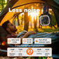🏕️ 4-i-1 Campingfläkt – Fläkt, LED-lampa & Powerbank i Ett
