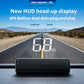 🏆🇸🇪 Populär bland svenska kunder🔥 50 % RABATT NU! 🚗 Head-Up Display HUD för Bil – GPS Hastighetsmätare med Digital Visning ✨