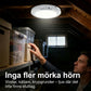 🧲 Rörelsestyrd LED-lampa – Trådlös, Uppladdningsbar & Enkel att Montera