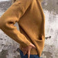 ⏳Begränsad tid 50 % Rabatt⏰Rundhalsad stickad jacka med dragkedja🧥
