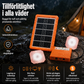 🔥 50 % RABATT NU! ☀️ Bärbart solenergisystem – 2400 mAh batteri & LED-lampor 🔋💡