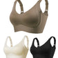 🎁Köp 1 få 1 gratis💕 Ribbad Bygelfri Push-Up BH