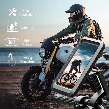 Universell Vattentät Telefonhållare för Cykel och Motorcykel