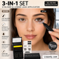 💋👁️ 50 % RABATT NU! 3-i-1 Ögonmakeup-kit – Eyeliner & Stämpel för Nedre Fransar ✨🖤 Skapa En Mer Definierad Blick