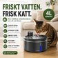 🐱 50 % RABATT NU! 💧 Smart Kattfontän med Rörelsesensor – Friskt Vatten När Ditt Husdjur Närmar Sig ✨