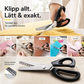 ✂️ 50 % RABATT NU! 🧵 Vågtandad Tygsax – Skapa Dekorativa Vågor på Tygkanter & Perfekt för Klädändringar ✨