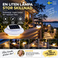 🌸🌙 KÖP 2 – FÅ 1 GRATIS! Vattentät Solcellslampa med 3 LED – Förvandla Trädgården med Vackert Ljus ✨🌿