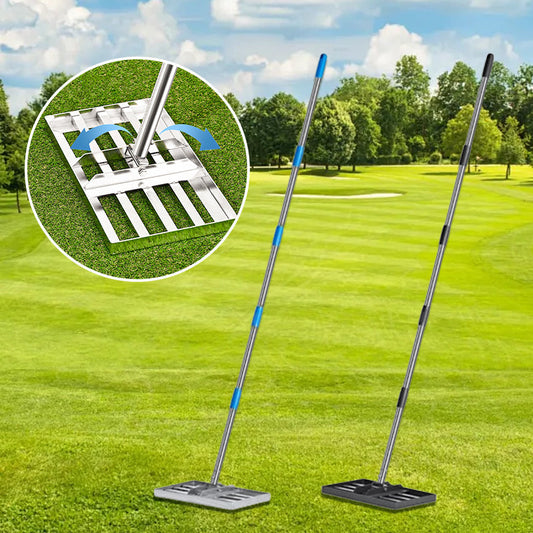 Professionell Gräsmattans Nivelleringsräfsa för Trädgård & Golfbana