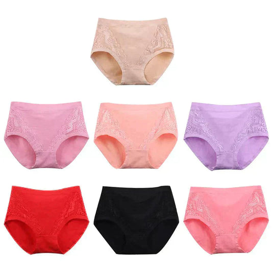 🔥⏰Köp 1 få 2 gratis🔥2026 Plus Size High Waist läckagesäkra bomullstrosor