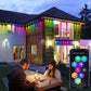 🎄✨ 50 % RABATT NU! 🌈 Smarta RGB-Ljusslingor för Utomhusbruk – Låt Hela Huset Lysas Upp i Färg 🎉🏠