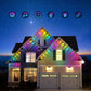 🎄✨ 50 % RABATT NU! 🌈 Smarta RGB-Ljusslingor för Utomhusbruk – Låt Hela Huset Lysas Upp i Färg 🎉🏠